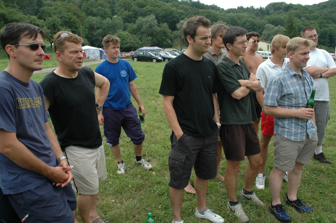 Kanutour im Juli 2005