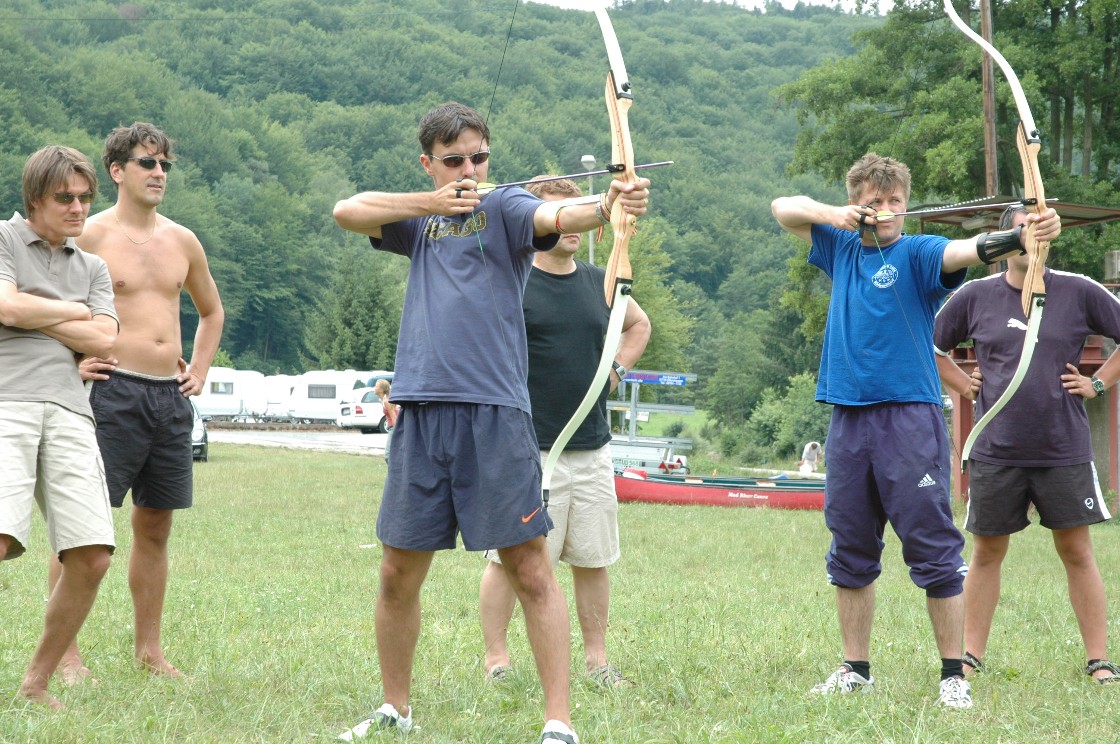 Kanutour im Juli 2005